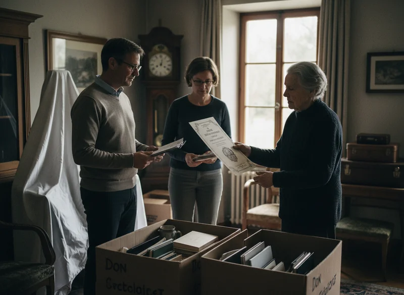 Don à des associations locales avec certificat (déductible fiscalement)