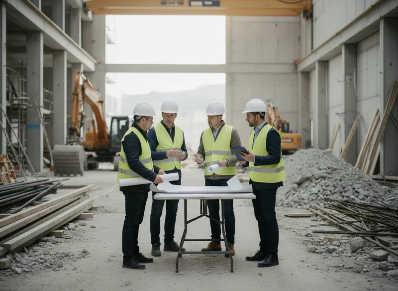 Coordination avec maître d&rsquo;ouvrage et entreprises présentes