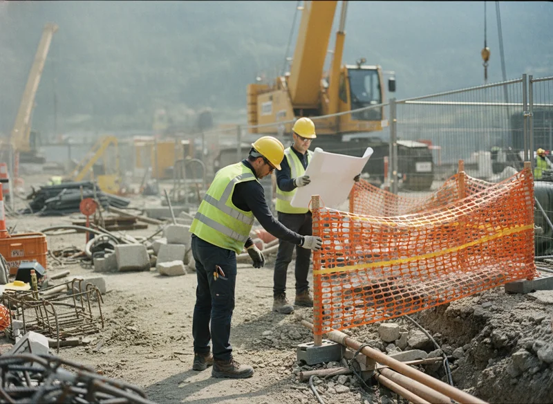 Sécurité chantier : EPI, balisage, autorisation municipale
