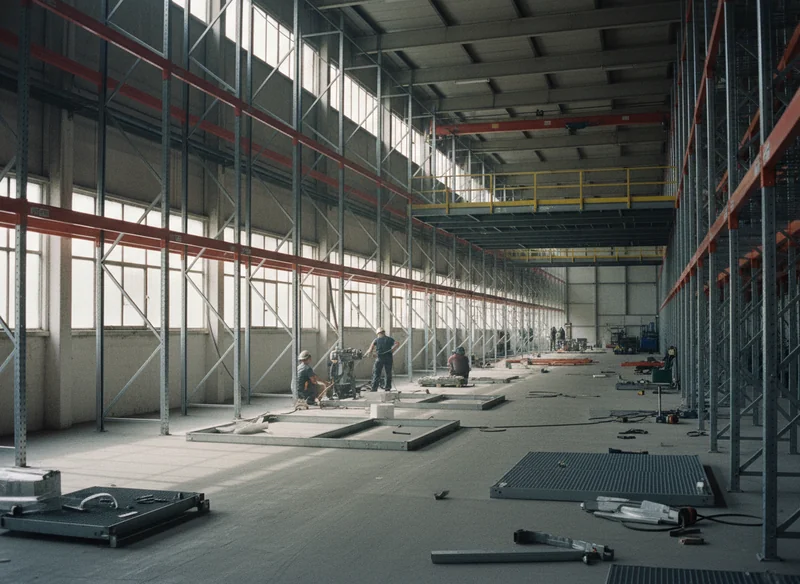 Démontage mezzanines de stockage