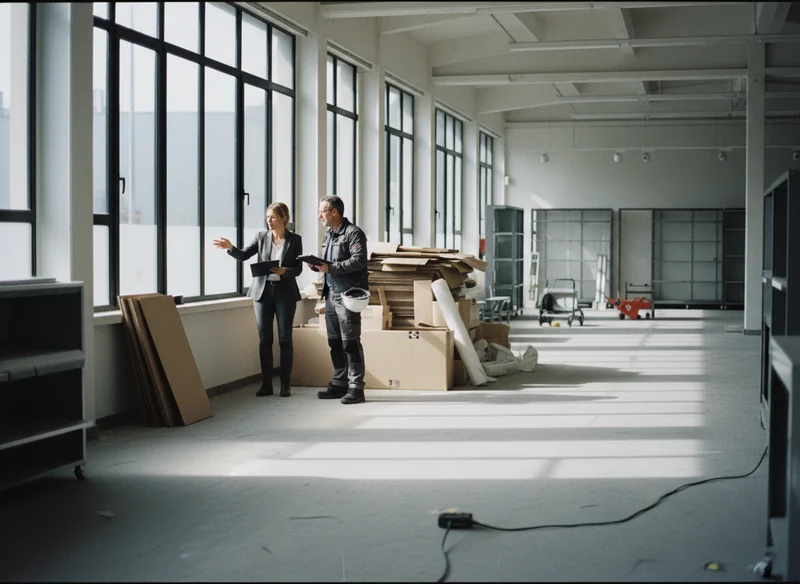 Coordination avec bailleur commercial pour état des lieux