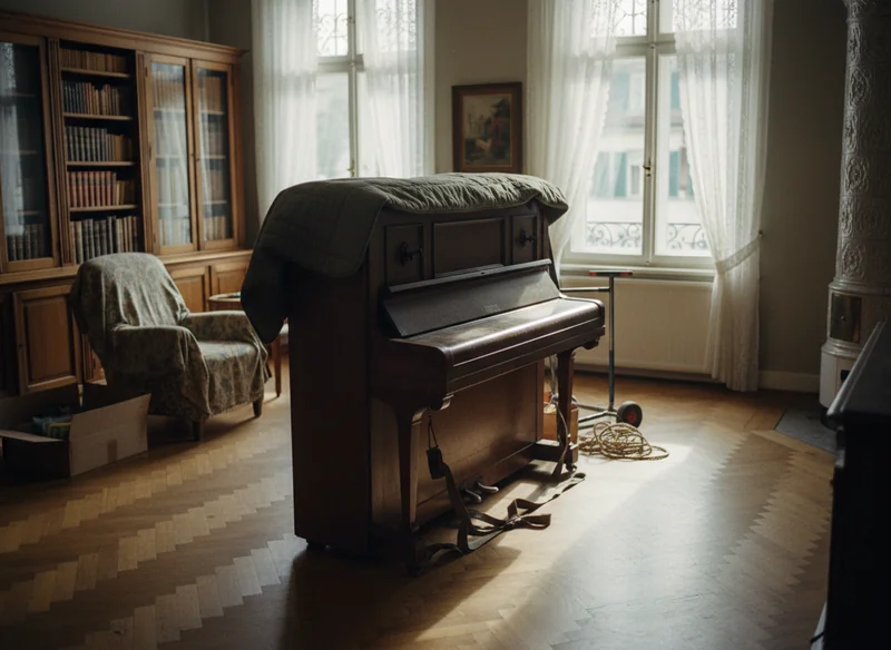 Piano droit (jusqu'à 250 kg), demi-queue, à queue (jusqu'à 500 kg)
