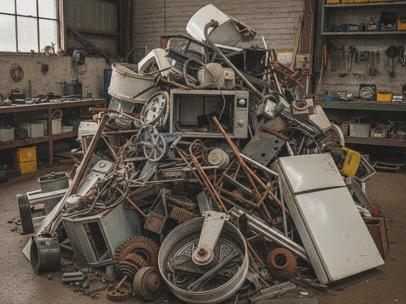Recyclage des métaux via filière agréée et tri par matière