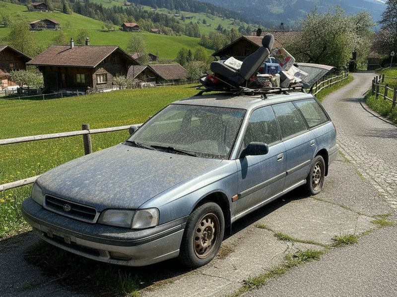 Voiture ancienne, en panne ou inutilisée à enlever